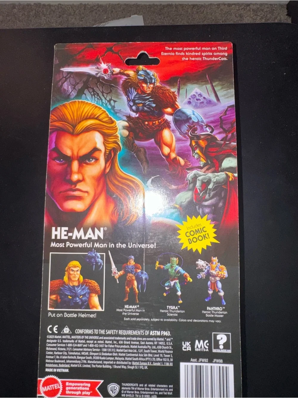 Mattel back he